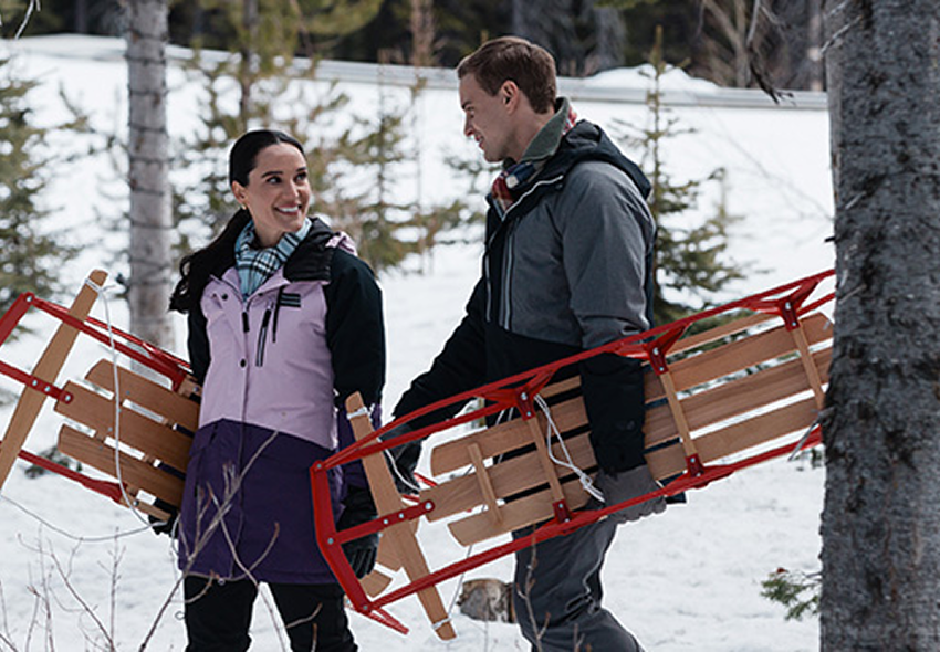 Netflix, Lifetime and The Hallmark Channel get into the Christmas movie spirit