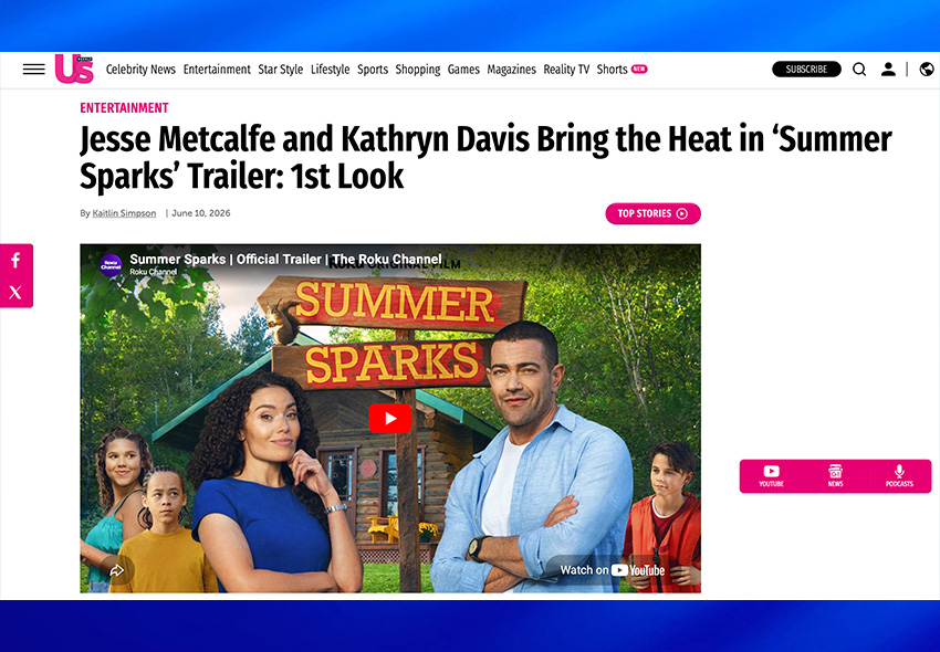 Jesse Metcalfe and Kathryn Davis Bring the Heat in ‘Summer Sparks’